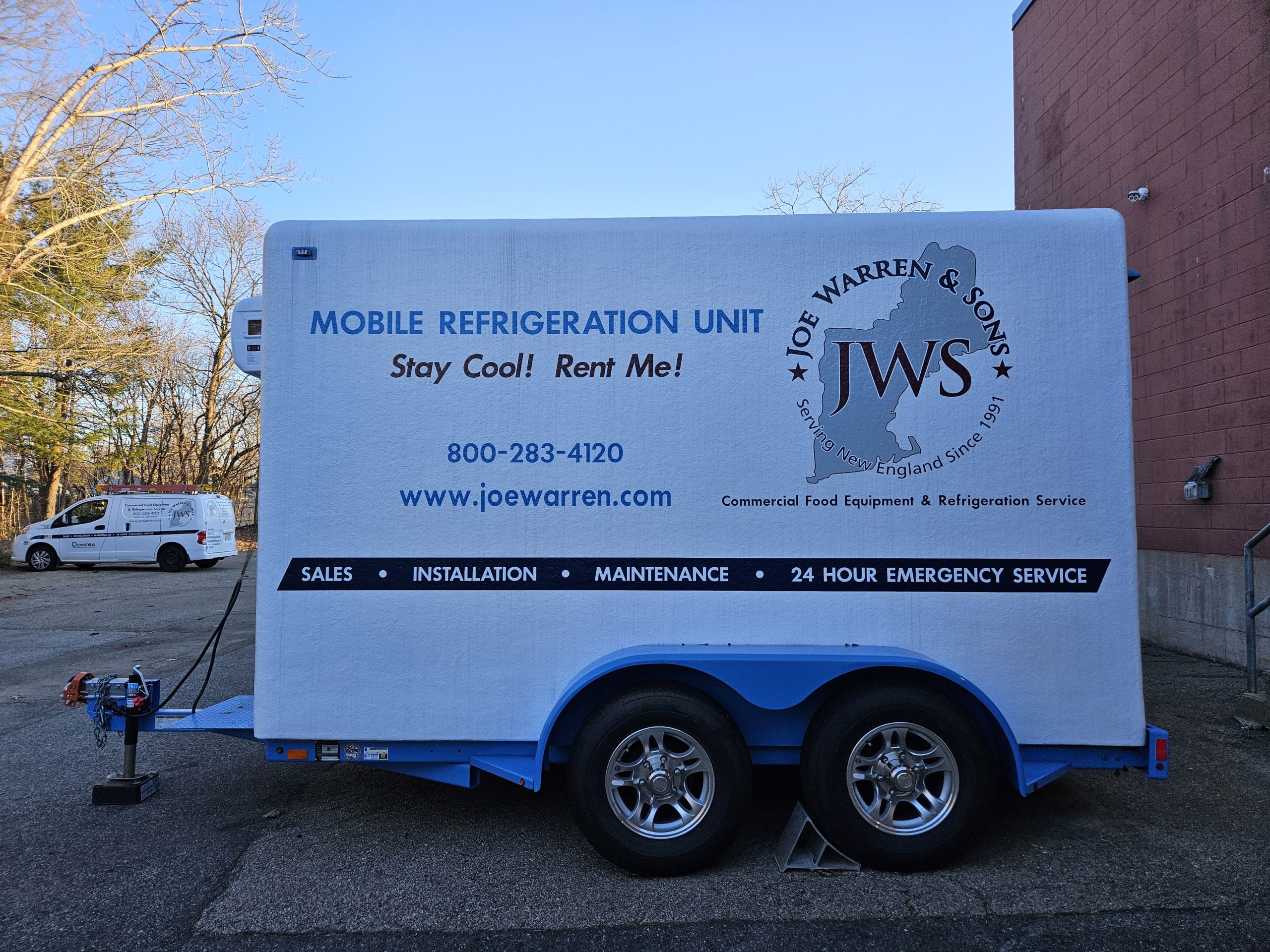 Refrigeration Rental Trailer